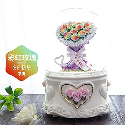 Boîte à Musique Boule De Cristal Créative Envoyer Fille