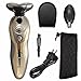 Shaver LuckyFine NEW 3D Floating Men's Electric Beard Shaver Rechargeable Washable Razor Cordless - Father's Day gifts