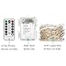 HAHOME Connectable String Lights, 66Ft 200LED Fairy Lights Plug in with Remote Warm White for Bedroom,Wedding,Christmas Décor