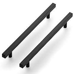 Ravinte Black Cabinet Handles 20 Pack 8 inch Matte