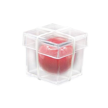 Crazy-Store Ball Through Box Illusion Magic Conjuring Prop Magician Trick Game Toys
