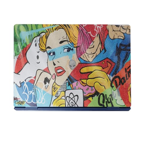 Glossy Glitter Laptop Skin Compatible with Alienware 16/16X Aurora (2025) - Car…