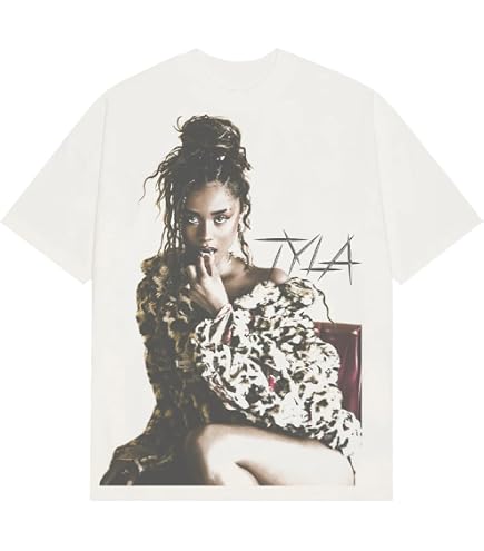 Amazon.com: Tyla Cross Portrait T-Shirt, MD : Clothing, Shoes