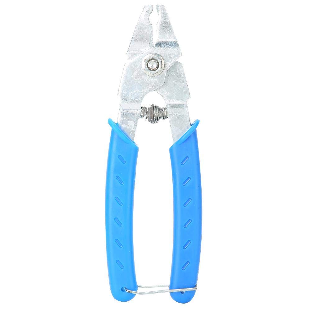 Clamp Ring Pliers Set Metal Anti-Skid Handle Chicken Coop Rabbet Cage Repairing Pliers Clips Tool Accessory for Rabbit Bird Chicken Mesh Cage Wire Fencing