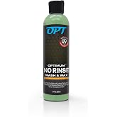 Optimum No Rinse Wash and Wax &ndash; Rinseless Car Wash Formulated with Carnauba Wax with UV Protection - For Cars, RVs, Trucks, Motorcycles and more (8 oz.)