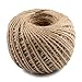 328 Feet Natural Jute Twine 3 Ply Gift Wrapping String DIY Rope Garden Twine Cord for Arts Crafts and Gardening Applications