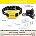 AngelaKerry Wireless Dog Fence System with GPS, Outdoor Pet Containment System Rechargeable Waterproof Collar EF 851S Remote for 15lbs-120lbs Dogs (1pc GPS Receiver by 1 Dog, Yellow)thumb 4