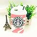 FunTeens Pink Coffee Cup Case for iPhone 8/7/6/ 6S 4.7
