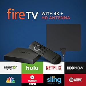 Amazon Fire TV + HD Antenna Bundle