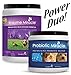 Digestive & Immune Power Duo - Enzymes + Probiotics for Dogs and Cats! Eliminate Diarrhea, Loose Stool, Yeast Issues, Poor Digestion, Excess Shedding, Constipation, Bad Breath, and Body Odor!
