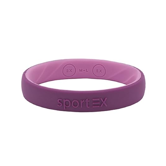 Magnetarmband / Magnetschmuck Armband Sportex Energetix 3191-5 aus langlebigem Silikon in violett ?Neuware ?TOP Kundenservice