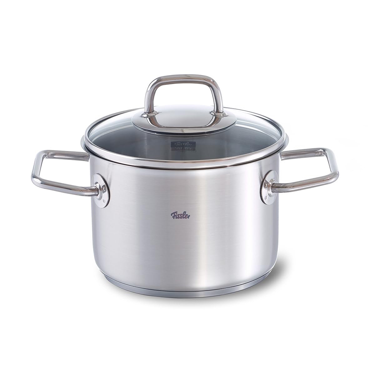 Fissler viseo Stainless Steel Saucepan With Glass Lid, 084-117-16-001/0, Suitable For Induction, Dishwasher-safe, (2.1 l, 16 cm Diameter) — image 1