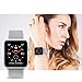 Vati  Watch Sport Loop Band, Hook and Loop Fastener Adjustable Closure Wrist Strap Lightweight Breathable Nylon Replacement Band for Apple Watch Nike+, Series 3/2/1, Sport, Edition (38MM, Seashell)