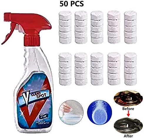Multi Functional Effervescent Spray Cleaner Set With Spray Bottle Fine Concentrated Solid All Purpose Effervescent Spray Cleaning Spring Promotion