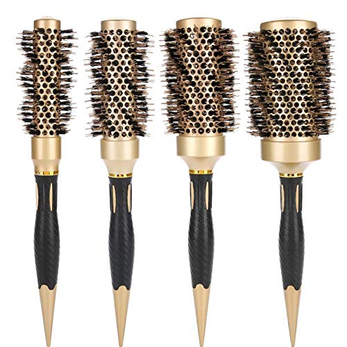 Professional AntiStatic Round Hair Comb Salon Styling