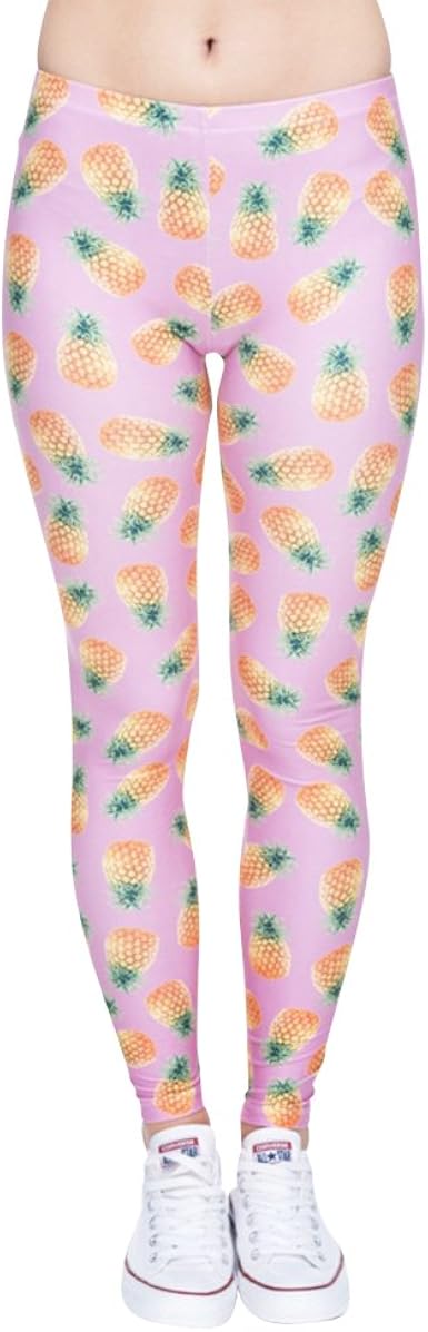 pineapple leggings plus size