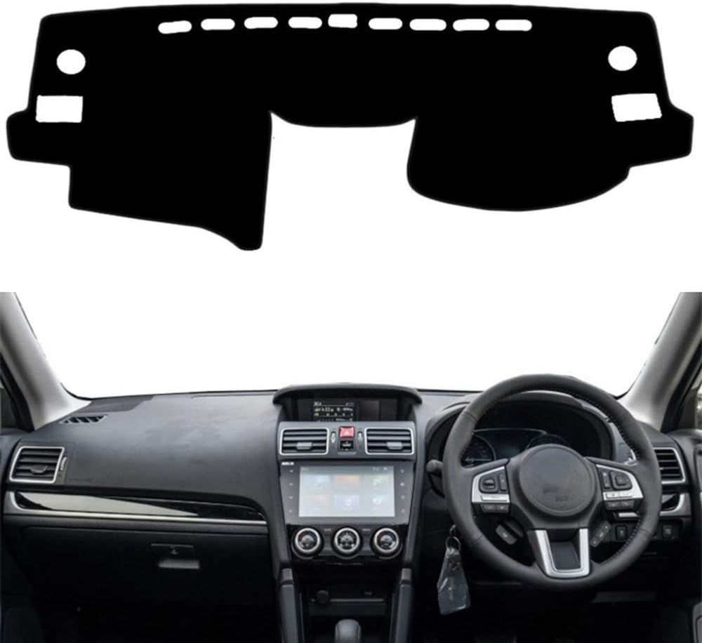 YXNVK Dash Mat Dashboard Cover Pad Sun Shade Instrument Carpet Car