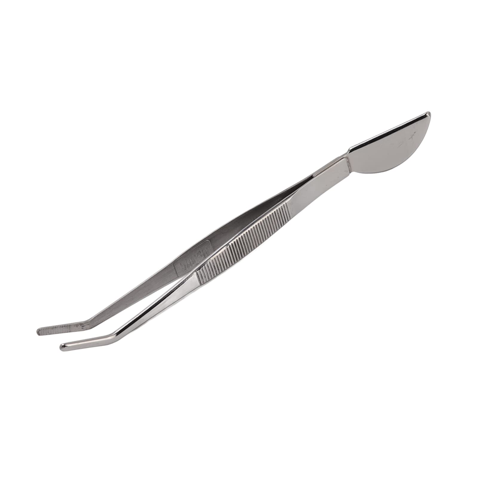 Bonsai Tweezers Stainless Steel Gardening Tweezers Plant Tweezer Long Handled Gardening Bonsai Tool Long Tweezers for Plants, Gardening, Succulents (Bent)