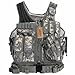 Lixada Tactical Vest Lightweight Breathable Polyester Combat-Vest Outdoor Training Vest Adjustable for Adults CS/Hunting/Training