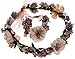 Anleolife Fake Craft Foam Flower Crown Headbands For Wedding Adjustable Ribbon Maternity Photos Wristband for Newborn Shoot Wrist Band Set 2pcs/lot (coffee)