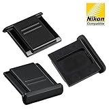 3pcs Hot Shoe Cover Protector Replaces Nikon BS-1 fits all Nikon SLR and DSLR Cameras (D7000 D5100 D5000 D3300 D800 D600 D700 D300S etc)
