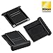 3pcs Hot Shoe Cover Protector Replaces Nikon BS-1 fits all Nikon SLR and DSLR Cameras (D7000 D5100 D5000 D3300 D800 D600 D700 D300S etc)