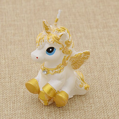 Cute Feeder Unicorn Panda Shape Birthday Candles Unique Party Cake Decor Gift