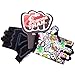 Kids Bike Gloves for Boys Girls Age 4 5 6 7 8 9 10 11 12 Optional, Fabric, Colourful, Lively Mountain Bike Gloves (Color, XS (4-8 Ages))