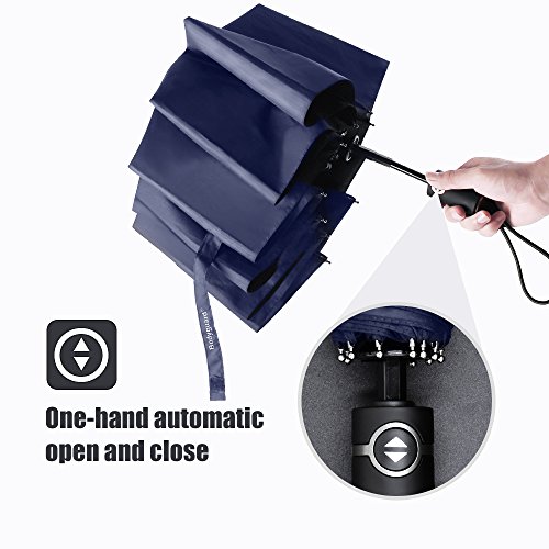 3 Bodyguard+Compact+Umbrella+Windproof+Protection