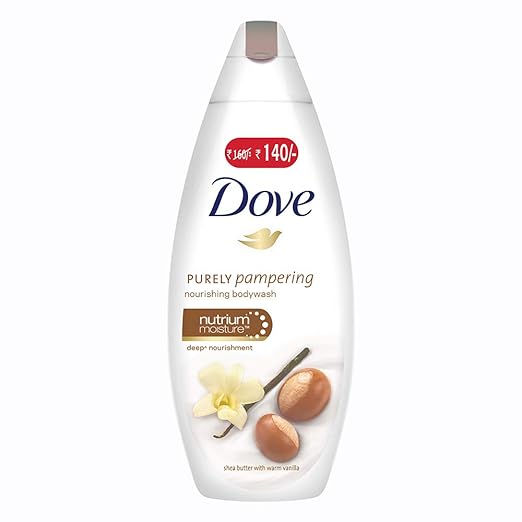 Dove Shea Butter and Warm Vanilla Body Wash, 190ml