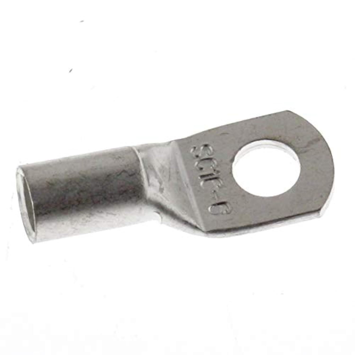 SeKi 14087, 16 mm2, M6, 10 Pieces, Pipe Terminal, Silver