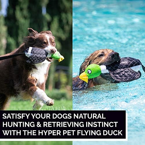 Hyper Pet Flying Duck Slingshot Interactive Dog Toy (High Flying