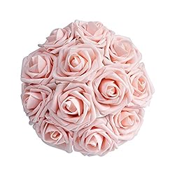 Breeze Talk Artificial Flowers Blush Roses 25pcs