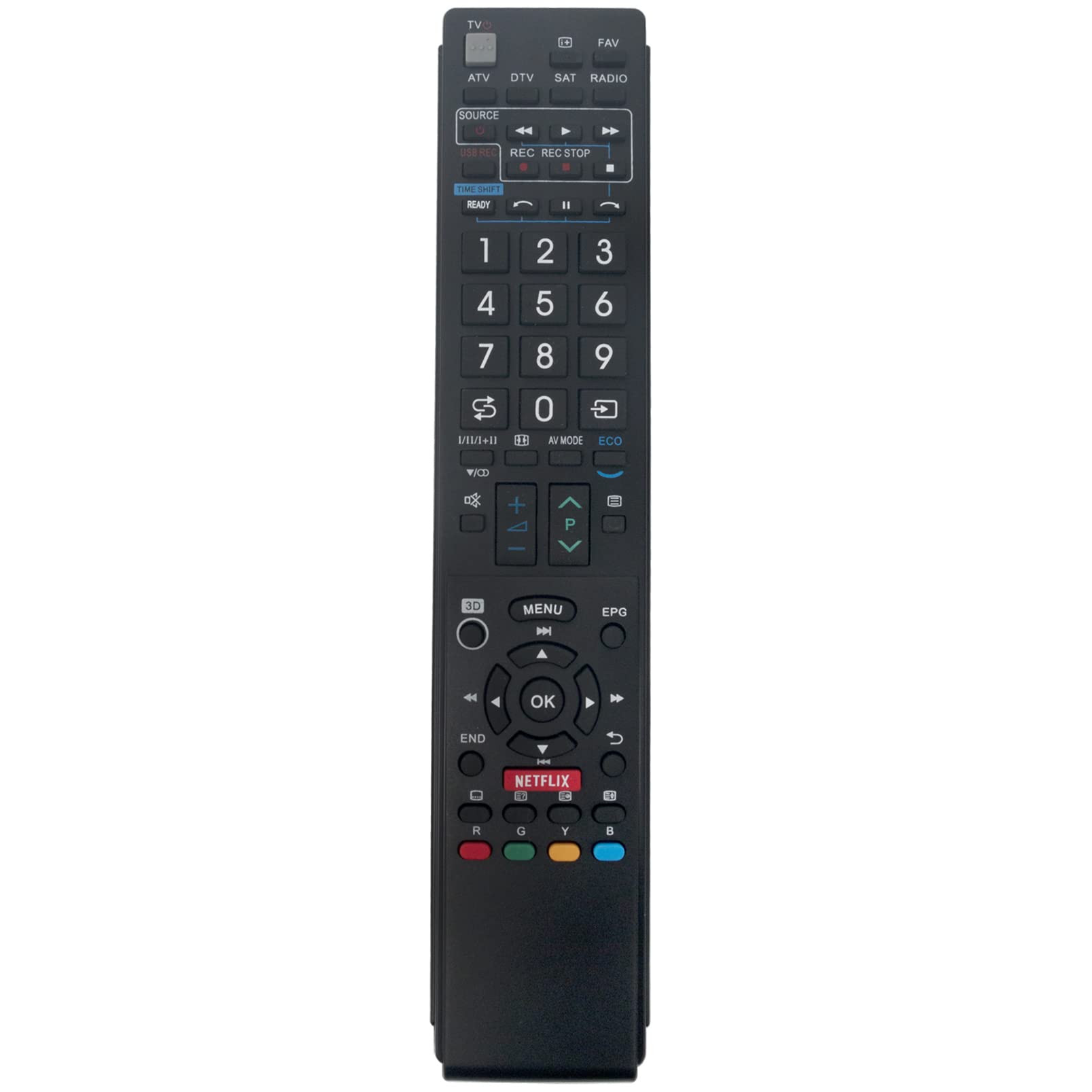 ALLIMITY GA903WJSA Remote Control Replace fit for TV LC-40LE824E LC-40LE924E LC-46LE824E LC-60LE635E GB058WJSA GA983WJSA GA902WJSA GB005WJSA