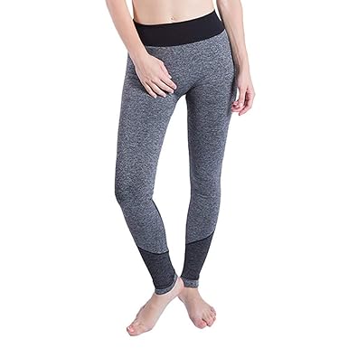 Saoye Fashion Mujeres De Cintura Alta Leggings Deportivos ...