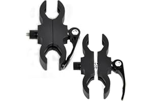 Calitte Flashlight Scope Mount Quick Release Mount for Hunting LED Light Flashlight Scope Torch Laser Scope Sight Telescope Diameter 25mm-30mm