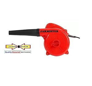 Jakmister Heavy Duty 13,000 Rpm Electric Air Blower Cleaner 65 Miles/Hour, 500 W