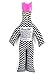 Dammit Doll - Classic Dammit Doll - Millesime Chevron - Multi Color Chevron , Magenta Hair - Stress Relief, Gag Gift