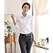 Soly Tech New Women Office Lady OL T-Shirt Working Business Nursing Career Tops Blouse White