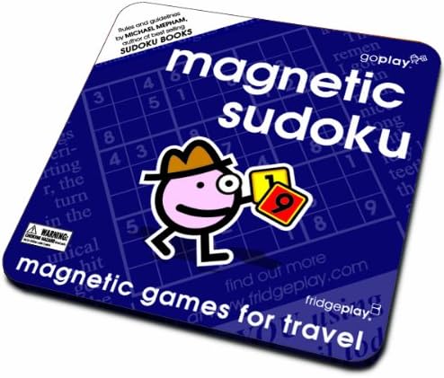 Magnetic Sudoku Travel Game