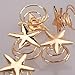 Coobbar 20PCS Twist wedding Small Mini Metal Gold Color Star Hairpins Women Girl Swirl Hair Pins
