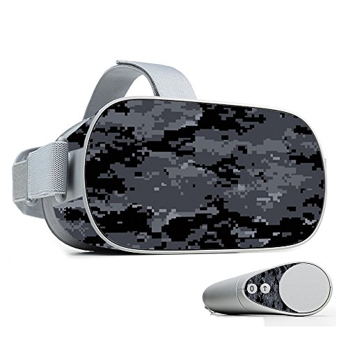 MightySkins Skin Compatible with Oculus Go Mobile VR - Digital Camo | Protectiv…