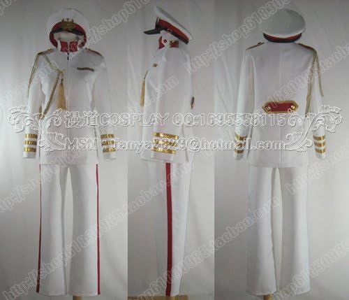 Amazon ノーブランド品 コスプレ 衣装 おとめ妖怪ざくろ 白軍服 コスプレ 仮装 通販