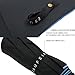 ESUFEIR 46 Inch Large Travel Windproof Umbrella, 3 Folding Big Umbrellas for Rain Windproof, Compact Automatic Umbrella with Double Layer Design, Durable and Portable, Men Women, Gift Included