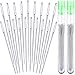 Large-Eye Hand Sewing Needles 2.3 inches (60mm) 10 pcs and Big Eye Stitching Needles 2 inches (52mm) 10pcs in Storage Tube