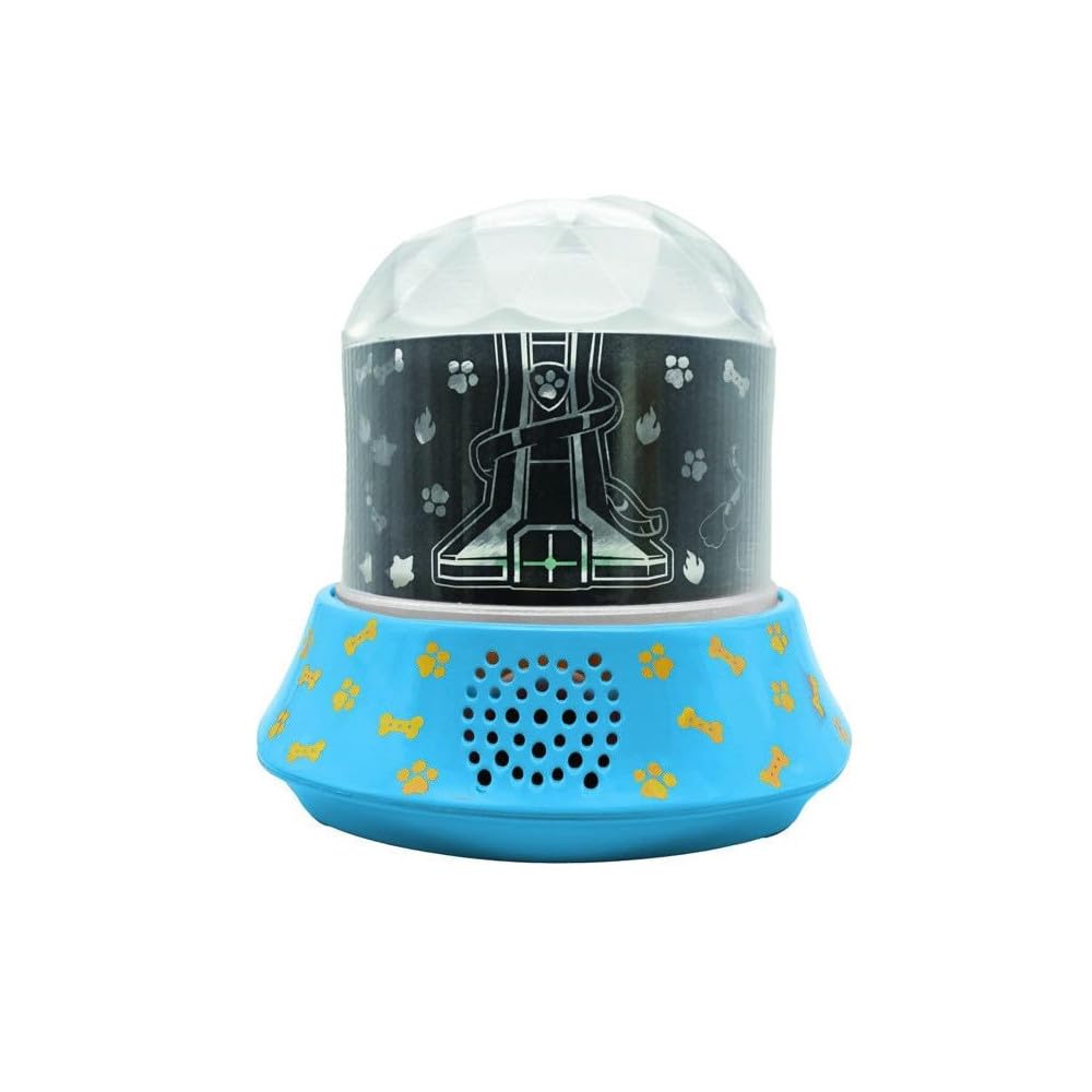 LEXIBOOK, Paw Patrol, Nightlight with speaker, Projections of the Paw Patrol universe, Kaleidoscopic lights on the ceiling, Speaker with auxiliary plug, Rechargeable, NLJ035PA