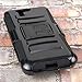 ASUS PadFone X Belt Clip Case, MPERO IMPACT XT Series Kickstand Case and Belt Clip Holster for Asus Padfone X - Black