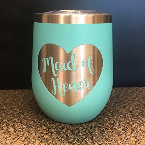 Bridesmaid Gift, Maid of Honor gift, Wine Tumbler, Mother of the Bride, Bride, Bachelorrete Party