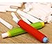 LEZHI 5 Pcs Color Chalk Holder with Storage Hard Case - Blackboard Adjustable Chalk Clip Set for Teachers Kids School Office Drawing Board 9.5x1.7cm