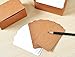 Yexpress 400pcs Retro Blank Kraft Note Paper Business Cards Vocabulary Word Card Message Card DIY Gift Card Blank Paper Tags